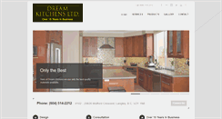 Desktop Screenshot of dreamkitchensltd.ca